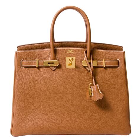 hermes birkin 35 gold.